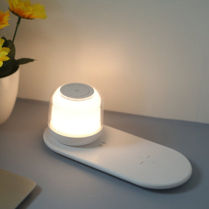 Bedside Lamp With Wireless Charger